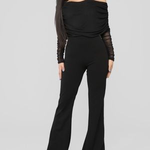 Fashion Nova Black Jumpsuit